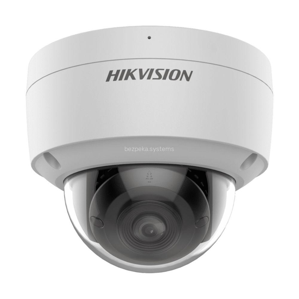 IP-відеокамера 4 Мп Hikvision DS-2CD2147G2-SU(C) (2.8 мм) AcuSense DarkFighter з вбудованим мікрофоном з відеоаналітикою для системи відеонагляду