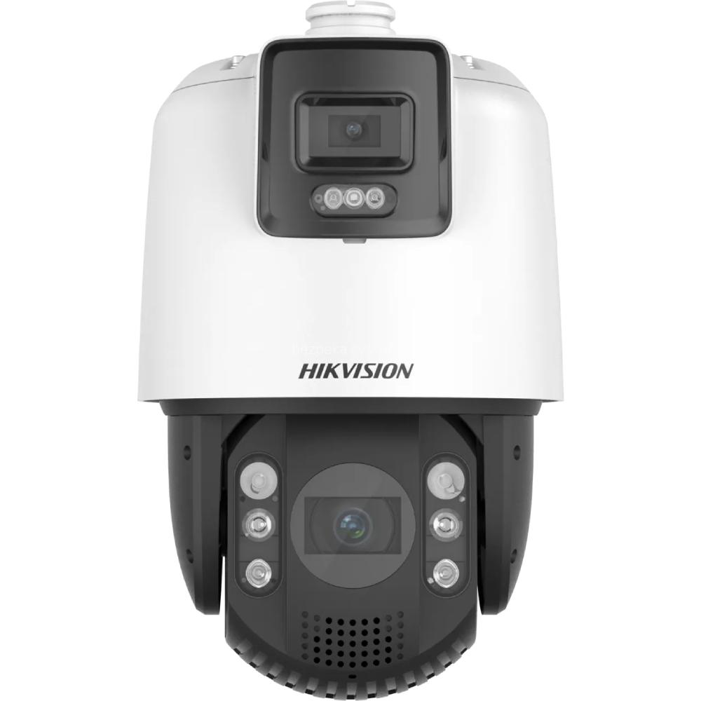 IP Speed Dome відеокамера 4 Мп Hikvision DS-2SE7C144IW-AE(32X/4)(S5) з двома об'єктивами для системи відеонагляду