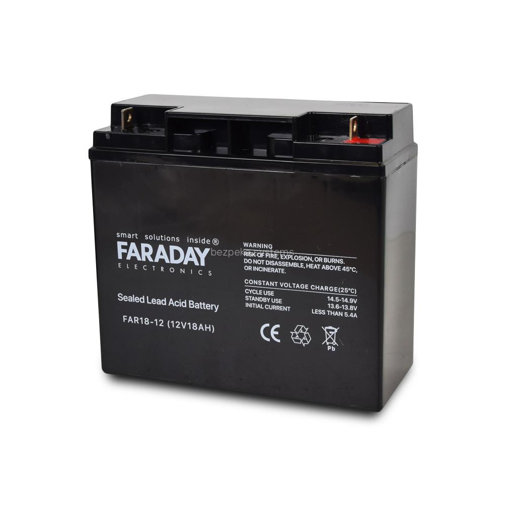 Аккумулятор 12В 18 Ач для ИБП Faraday Electronics FAR18-12