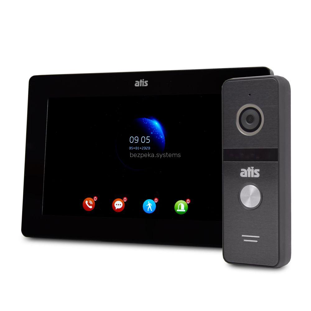 Комплект відеодомофона ATIS AD-770FHD/T-B Kit box: відеодомофон 7