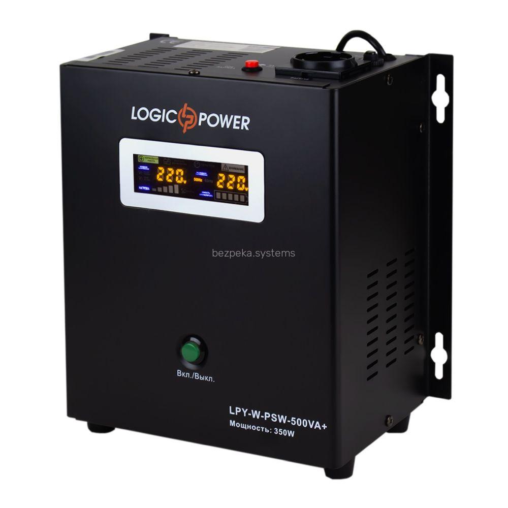 Джерело безперебійного живлення Logicpower LPY-W-PSW-500 ВА / 350 Вт