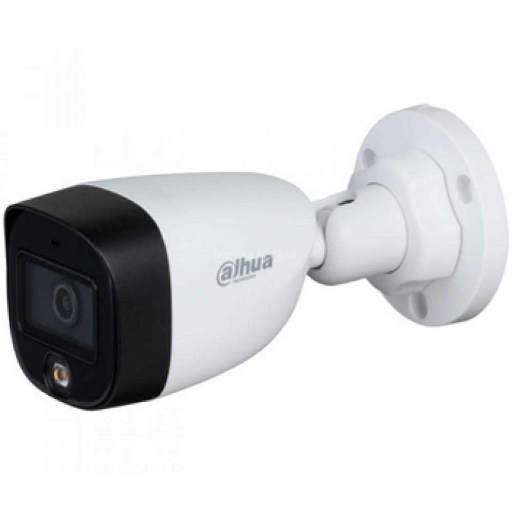 HDCVI видеокамера 2 Мп Dahua DH-HAC-HFW1209CP-LED (2.8 мм) для системы видеонаблюдения