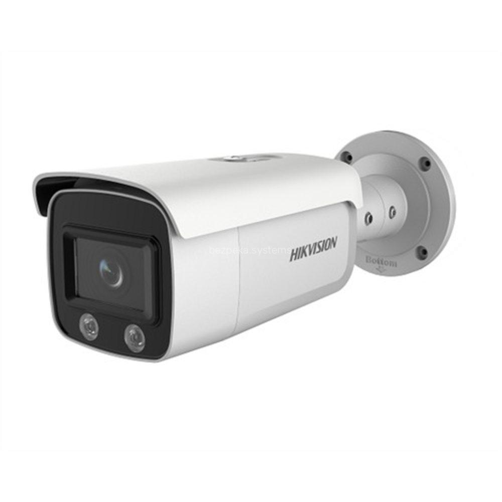IP-видеокамера 4 Мп Hikvision DS-2CD2T47G2-L (4 мм) ColorVu для системы видеонаблюдения