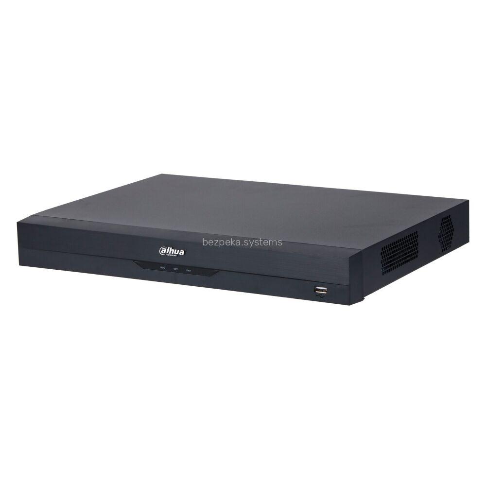 IP-видеорегистратор 16-канальный с PoE Dahua DHI-NVR2216-16P-I с AI функциями для систем видеонаблюдения