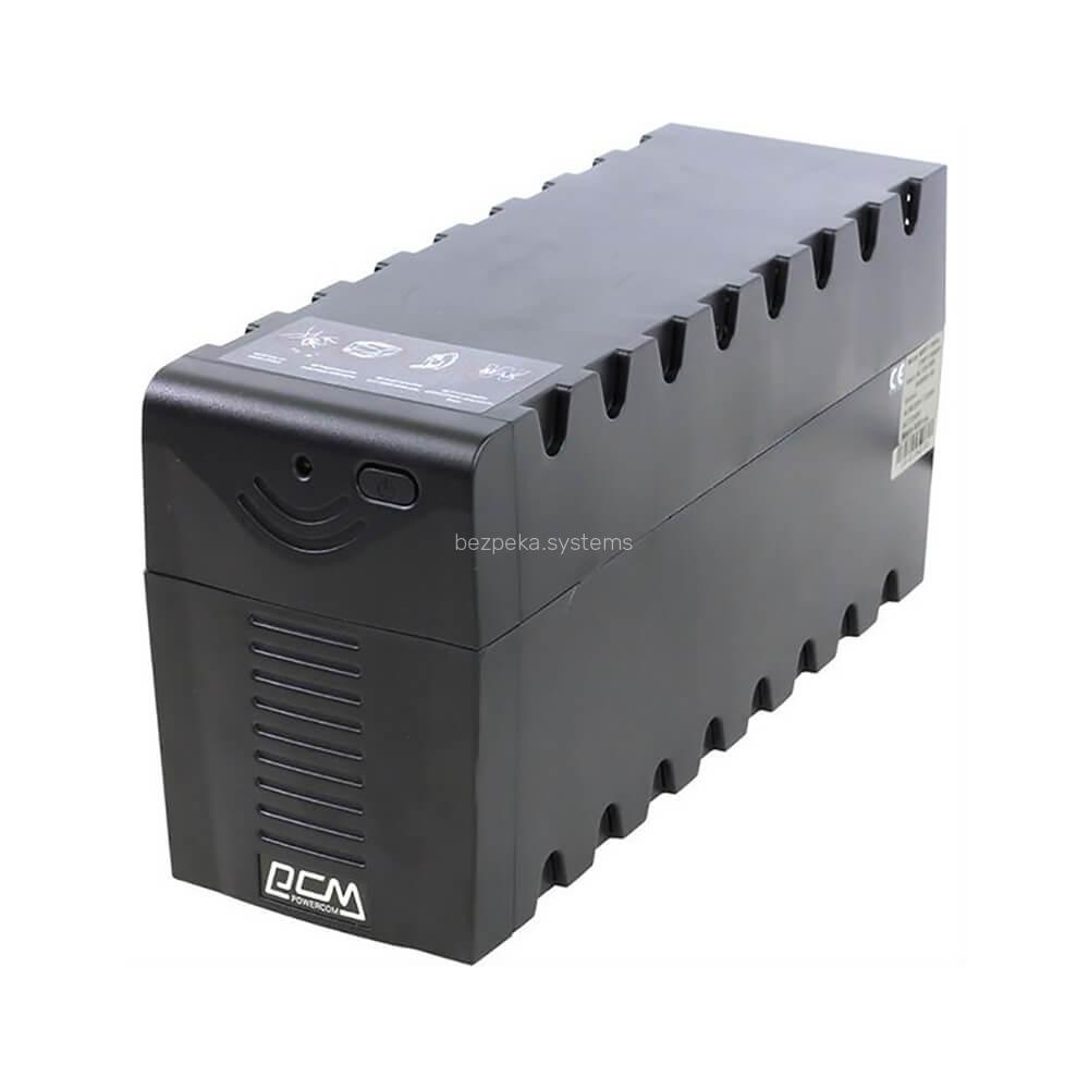 Джерело безперебійного живлення Powercom RPT-800A Schuko 800ВА / 480Вт лінійно-інтерактивне