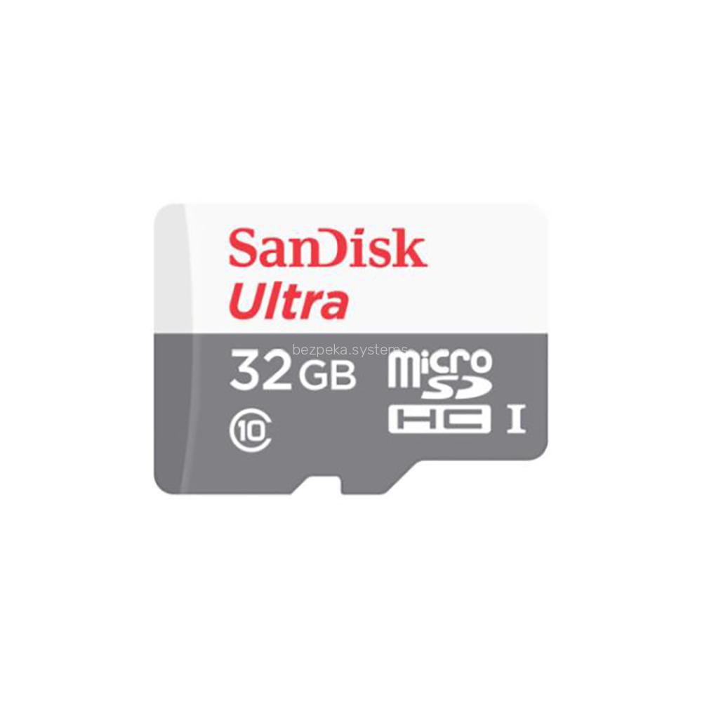 Карта пам'яті SanDisk MICRO SDHC 32GB class 10 Ultra Light UHS-I SDSQUNR-032G-GN3MN