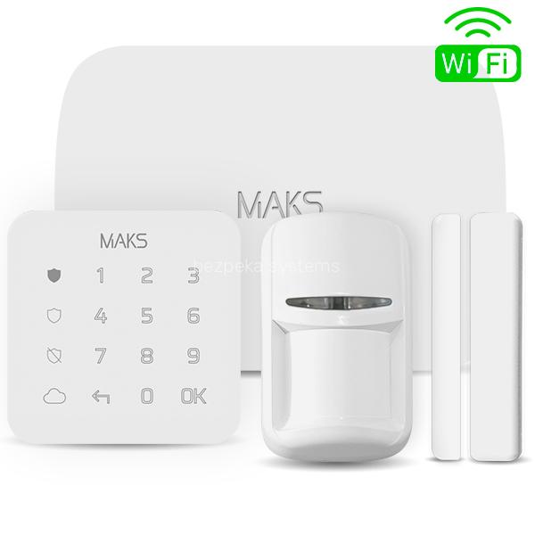 Комплект бездротової охоронної сигналізації MAKS PRO Wi-Fi