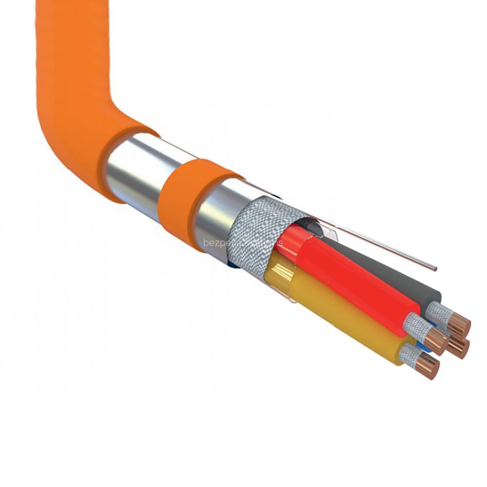 Вогнестійкий кабель УкрПожКабель JE-H(St)H FE180 / E30 4x2x1.5