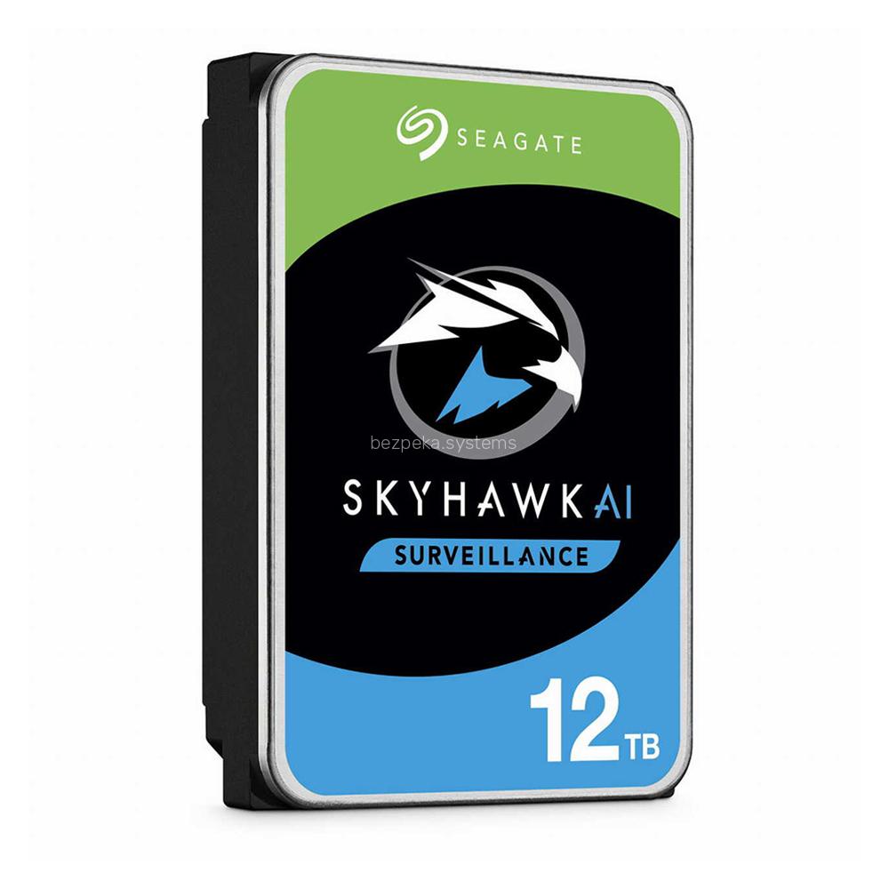 Жесткий диск 12TB Seagate SkyHawk AI ST12000VE0008 для видеонаблюдения