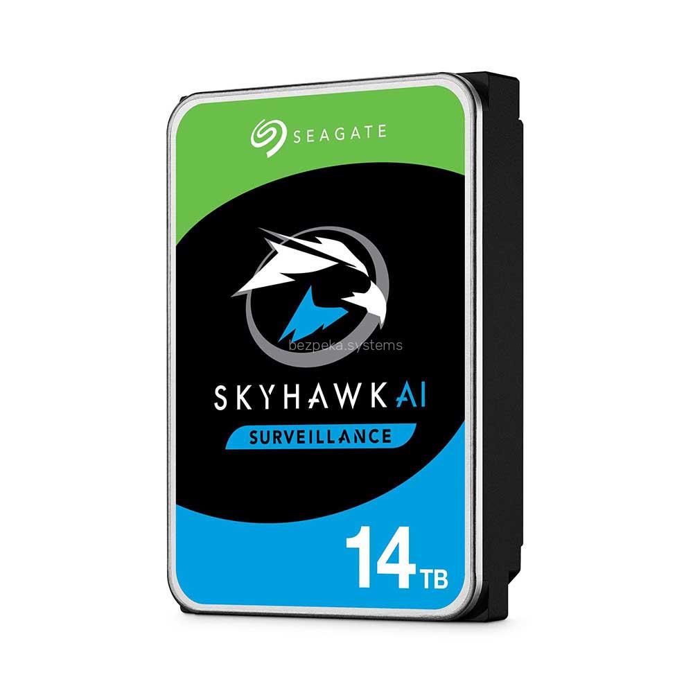 Жорсткий диск 14TB Seagate SkyHawk AI ST14000VE0008 для відеоспостереження