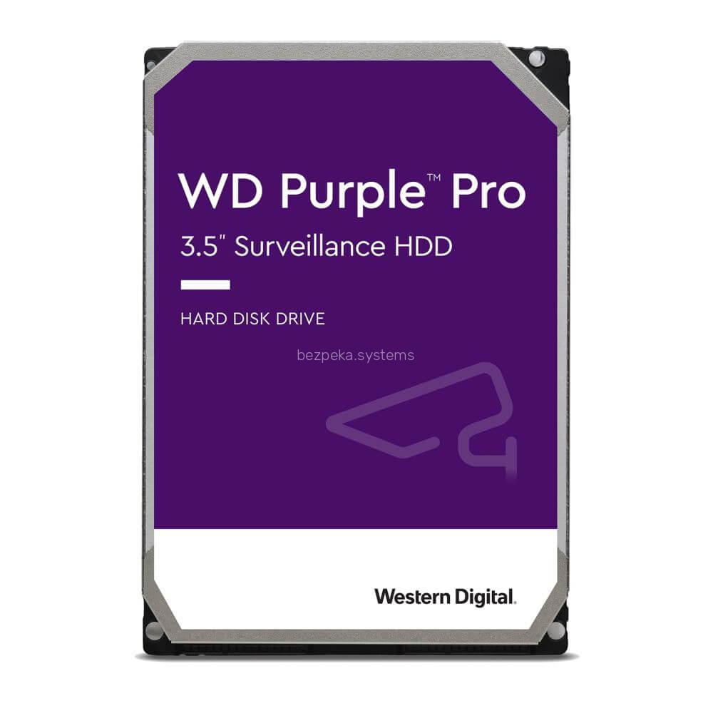 Жорсткий диск 10TB Western Digital WD Purple Pro WD101PURP для відеоспостереження з AI