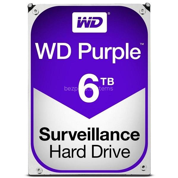 Жорсткий диск 6TB Western Digital WD60PURZ для відеоспостереження